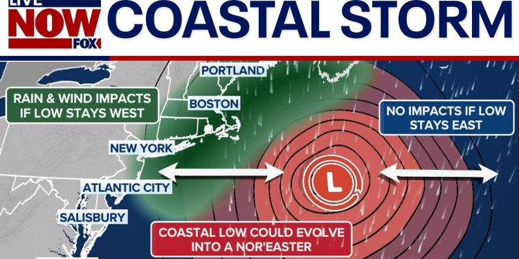 Brewing coastal storm could slam Northeast with weekend rain Brewing coastal storm could slam Northeast with weekend rain