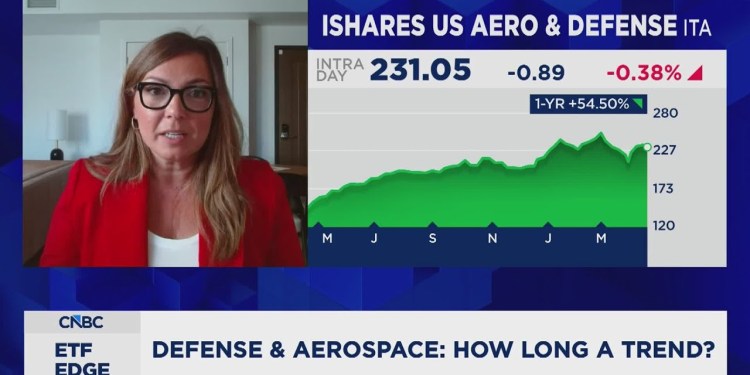 Space is a big part of aerospace and defense ETFs, says VettaFi’s head of research Space is a big part of aerospace and defense ETFs, says VettaFi’s head of research