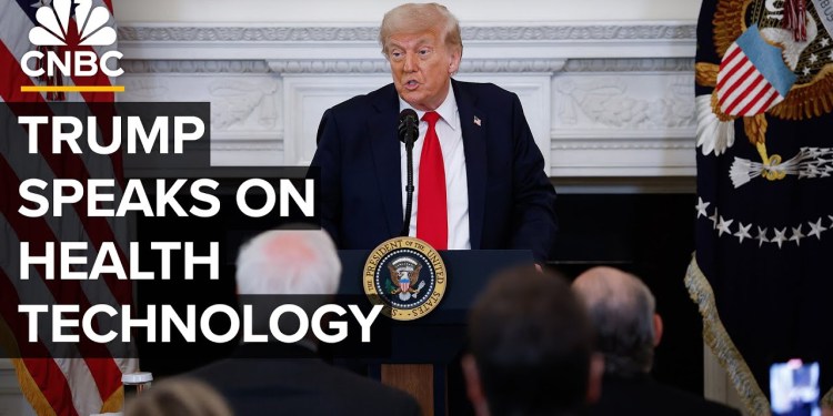 President Trump delivers remarks on health technology at the White House — 7/30/2025 President Trump delivers remarks on health technology at the White House — 7/30/2025