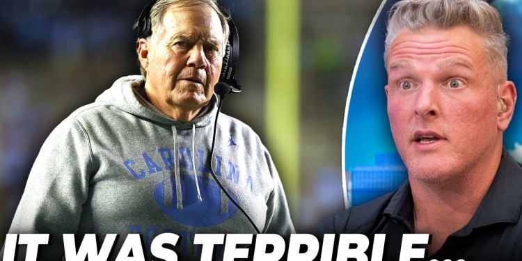 Bill Belichick’s College Debut Didn’t Go As Planned… | Pat McAfee Show Bill Belichick’s College Debut Didn’t Go As Planned… | Pat McAfee Show