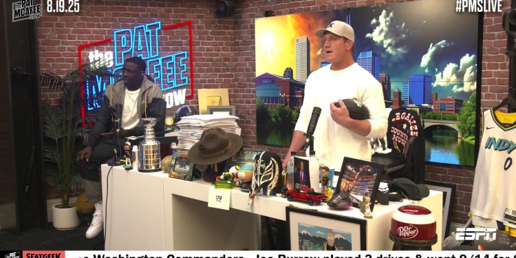 The Pat McAfee Show Live | Tuesday August 19th 2025 The Pat McAfee Show Live | Tuesday August 19th 2025