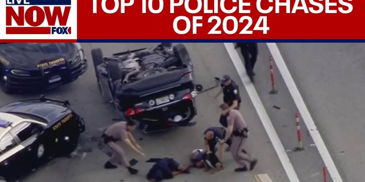 CAUGHT ON CAM: TOP 10 Police Chases of 2024 on LiveNOW from FOX CAUGHT ON CAM: TOP 10 Police Chases of 2024 on LiveNOW from FOX