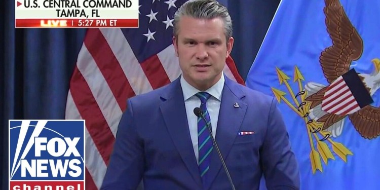 Hegseth gives major update on Iranian conflict Hegseth gives major update on Iranian conflict