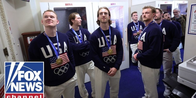Team USA hockey player recaps Oval office visit Team USA hockey player recaps Oval office visit