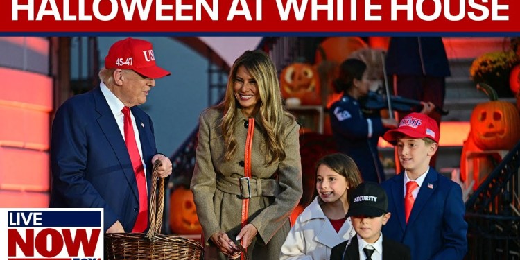 President Trump and First Lady host Halloween event at White House | LiveNOW from FOX President Trump and First Lady host Halloween event at White House | LiveNOW from FOX