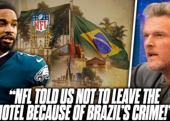 NFL Warned Eagles & Packers Players Not To Leave Hotel Due To Brazil’s Crime?! | Pat McAfee Reacts NFL Warned Eagles & Packers Players Not To Leave Hotel Due To Brazil’s Crime?! | Pat McAfee Reacts