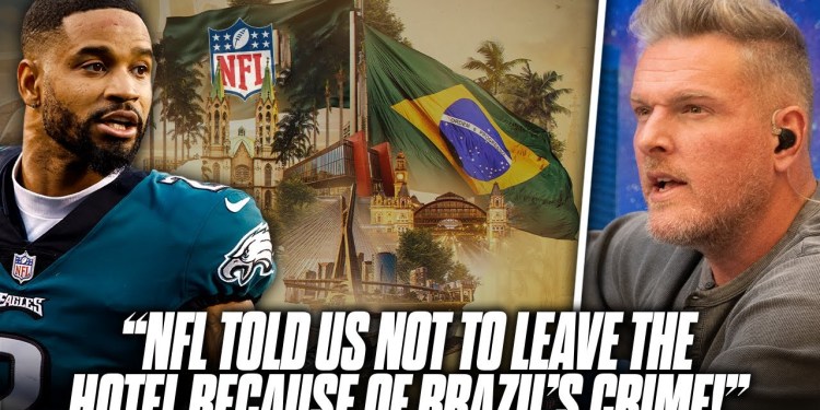 NFL Warned Eagles & Packers Players Not To Leave Hotel Due To Brazil’s Crime?! | Pat McAfee Reacts NFL Warned Eagles & Packers Players Not To Leave Hotel Due To Brazil’s Crime?! | Pat McAfee Reacts