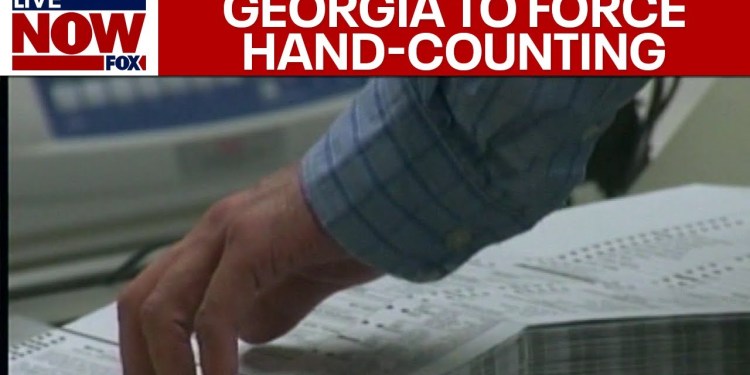 BREAKING: Georgia MANDATED to Hand-Count ALL Ballots in Trump-Harris election | LiveNOW from FOX BREAKING: Georgia MANDATED to Hand-Count ALL Ballots in Trump-Harris election | LiveNOW from FOX