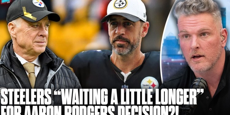 Steelers “Waiting A Little Longer” On Aaron Rodgers; If He Wants To Play For Them | Pat McAfee Show Steelers “Waiting A Little Longer” On Aaron Rodgers; If He Wants To Play For Them | Pat McAfee Show