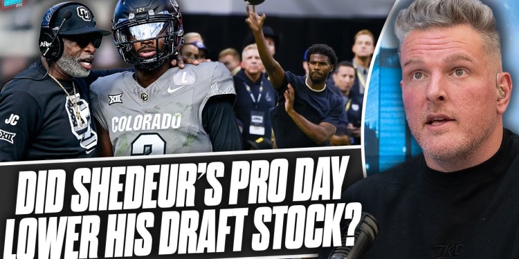 Shedeur Sanders Pro Day “Revealed Potentially Devastating Flaw?!” | Pat McAfee Show Shedeur Sanders Pro Day “Revealed Potentially Devastating Flaw?!” | Pat McAfee Show