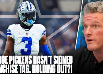Cowboys Unsure If George Pickens Will Participate In Offseason, Hasn’t Signed Franchise Tag?! Cowboys Unsure If George Pickens Will Participate In Offseason, Hasn’t Signed Franchise Tag?!