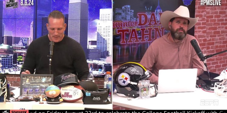 The Pat McAfee Show Live | Tuesday August 6th, 2024 The Pat McAfee Show Live | Tuesday August 6th, 2024