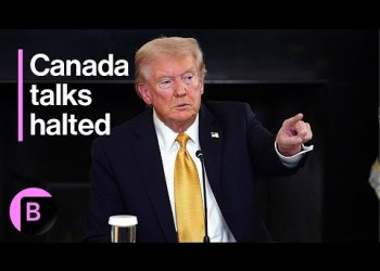 Trump Says All Trade Negotiations With Canada Terminated Trump Says All Trade Negotiations With Canada Terminated