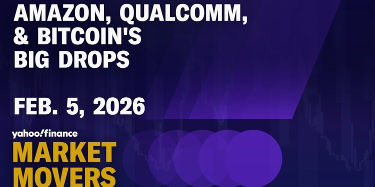 Amazon, and Qualcomm stocks sink following earnings, bitcoin plunges Amazon, and Qualcomm stocks sink following earnings, bitcoin plunges