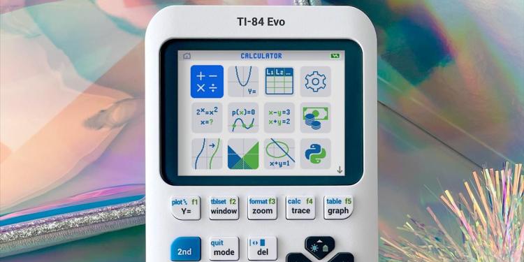 rewrite this title Texas Instruments made a new flagship graphing calculator: the TI-84 Evo rewrite this title Texas Instruments made a new flagship graphing calculator: the TI-84 Evo