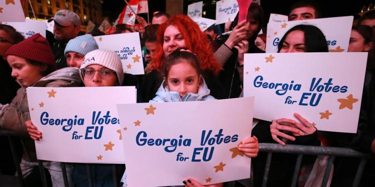 Georgia votes in an election with potential to steer it towards the EU or Russia’s influence Georgia votes in an election with potential to steer it towards the EU or Russia’s influence