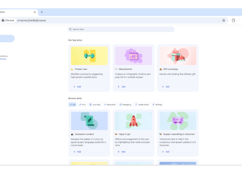 rewrite this title Chrome Skills let you save your favorite Gemini prompts for easy access rewrite this title Chrome Skills let you save your favorite Gemini prompts for easy access