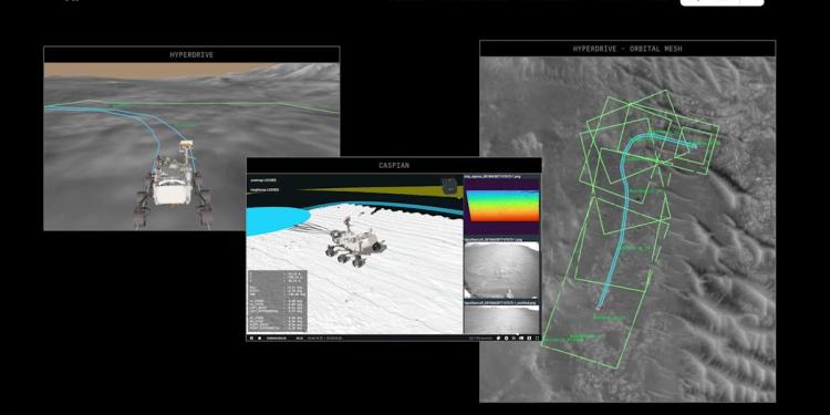 rewrite this title NASA used Claude to plot a route for its Perseverance rover on Mars rewrite this title NASA used Claude to plot a route for its Perseverance rover on Mars