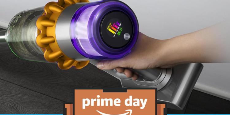 rewrite this title Amazon Prime Day vacuum deals discount the Dyson V15 Detect Plus by 0 rewrite this title Amazon Prime Day vacuum deals discount the Dyson V15 Detect Plus by 0