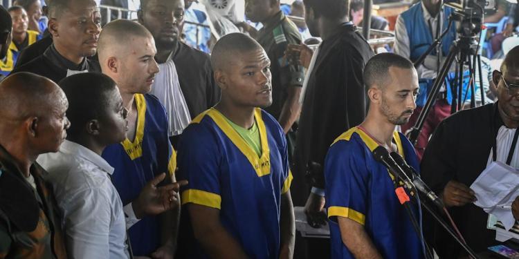 Congo court hands down death sentences to 3 Americans and 34 others for coup-related charges Congo court hands down death sentences to 3 Americans and 34 others for coup-related charges