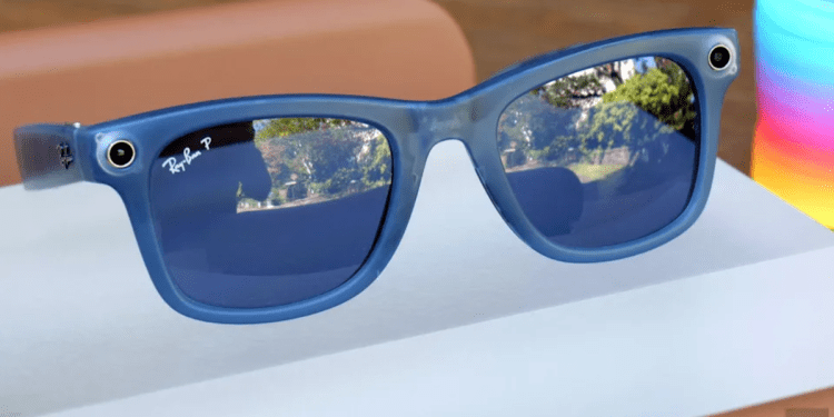 rewrite this title Meta is reportedly adding displays to its Ray-Ban smart glasses rewrite this title Meta is reportedly adding displays to its Ray-Ban smart glasses