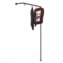 Garderobenständer Bremen - für Wandmontage - Schwarz Garderobenständer Bremen - für Wandmontage - Schwarz