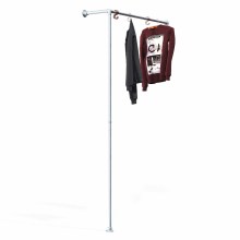 Garderobenständer Bonn - für Wandmontage - Verzinkt Garderobenständer Bonn - für Wandmontage - Verzinkt