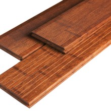 Terrassendielen Bambus, grob genutet / fein geriffelt, coffee, 20 x 140 x 1870 mm, 3 St. / PE Terrassendielen Bambus, grob genutet / fein geriffelt, coffee, 20 x 140 x 1870 mm, 3 St. / PE