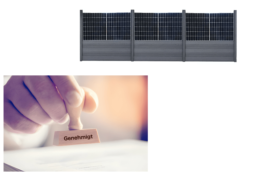 Bauantrag Solar Zaun für bestehende Solarzäune (BRD) Bauantrag Solar Zaun für bestehende Solarzäune (BRD)