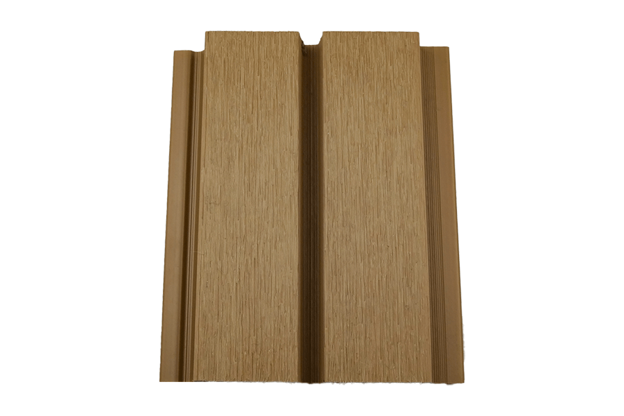 Fassadenverkleidung aus WPC Coextrusion, 33 mm (S) x 140 mm (B / Deckbreite) x 390 cm (Länge), CEDAR, Oberfläche: gebürstet matt (Serie WE56) Fassadenverkleidung aus WPC Coextrusion, 33 mm (S) x 140 mm (B / Deckbreite) x 390 cm (Länge), CEDAR, Oberfläche: gebürstet matt (Serie WE56)