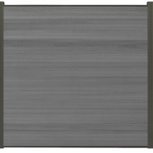 XXXL Premium Komplettset, WPC Coex. Zaun, grau, 20 mm (S) x 1790 mm (B) x 1750 mm (H), Modulares Zaunsystem / Sichtschutz / Steckzaun inkl. Start- und Abschlussprofil (Serie WoodoSylt ohne Pfosten) XXXL Premium Komplettset, WPC Coex. Zaun, grau, 20 mm (S) x 1790 mm (B) x 1750 mm (H), Modulares Zaunsystem / Sichtschutz / Steckzaun inkl. Start- und Abschlussprofil (Serie WoodoSylt ohne Pfosten)