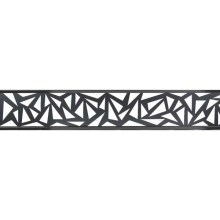 Designelement Trigon (Aluminium), anthrazit pulverbeschichtet incl. Adapter, Abmessung 20 mm (Stärke Adapter) x 200 mm (Höhe incl. Adapter) x 1805 (Länge Einzelelement) Designelement Trigon (Aluminium), anthrazit pulverbeschichtet incl. Adapter, Abmessung 20 mm (Stärke Adapter) x 200 mm (Höhe incl. Adapter) x 1805 (Länge Einzelelement)
