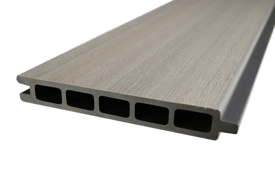 Einzelelement WPC Coex. Zaun / Sichtschutz / Steckzaun, 20 x 140 x 1790 mm, beidseitig stark gebürstet, Modulares Zaunsystem in grau meliert (Serie WoodoWyk) Einzelelement WPC Coex. Zaun / Sichtschutz / Steckzaun, 20 x 140 x 1790 mm, beidseitig stark gebürstet, Modulares Zaunsystem in grau meliert (Serie WoodoWyk)