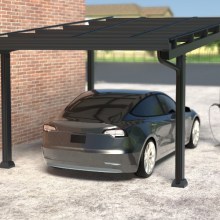 Carport Bausatz für 1 PKW, Aluminium, ohne Solarmodule, Carportmaße 5200 x 3540 x 3000 mm Carport Bausatz für 1 PKW, Aluminium, ohne Solarmodule, Carportmaße 5200 x 3540 x 3000 mm