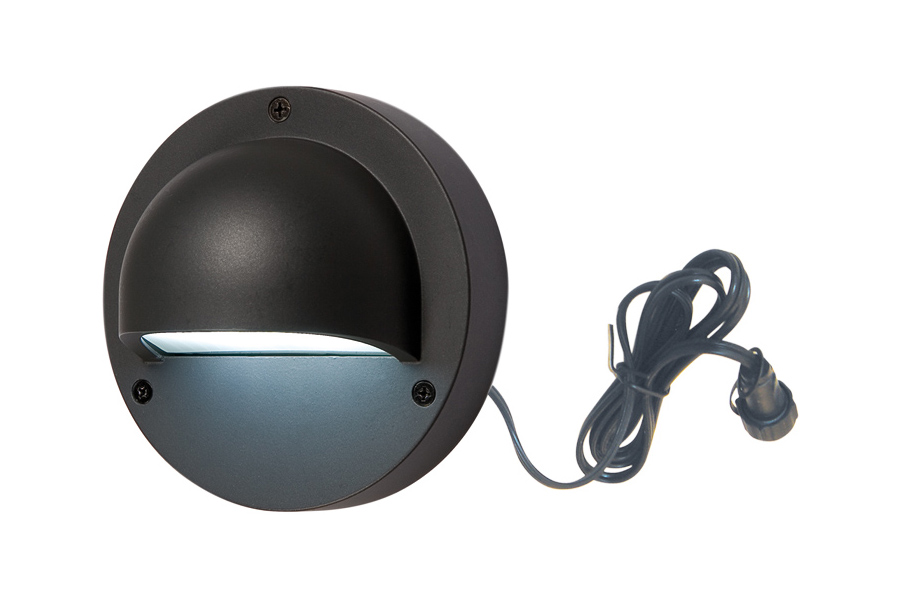 Wandleuchte SARIN, 140 (H) x 140 (B) mm, 1 Watt, schwarz Wandleuchte SARIN, 140 (H) x 140 (B) mm, 1 Watt, schwarz