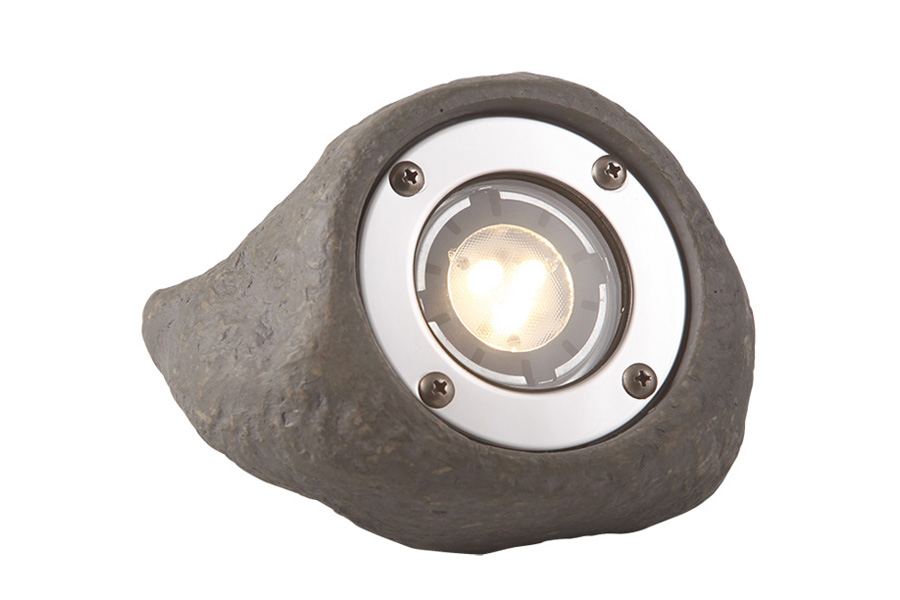 Außenstrahler Nuki, Steinoptik, 3 Watt, 110 (H) x 145 (L) mm Außenstrahler Nuki, Steinoptik, 3 Watt, 110 (H) x 145 (L) mm