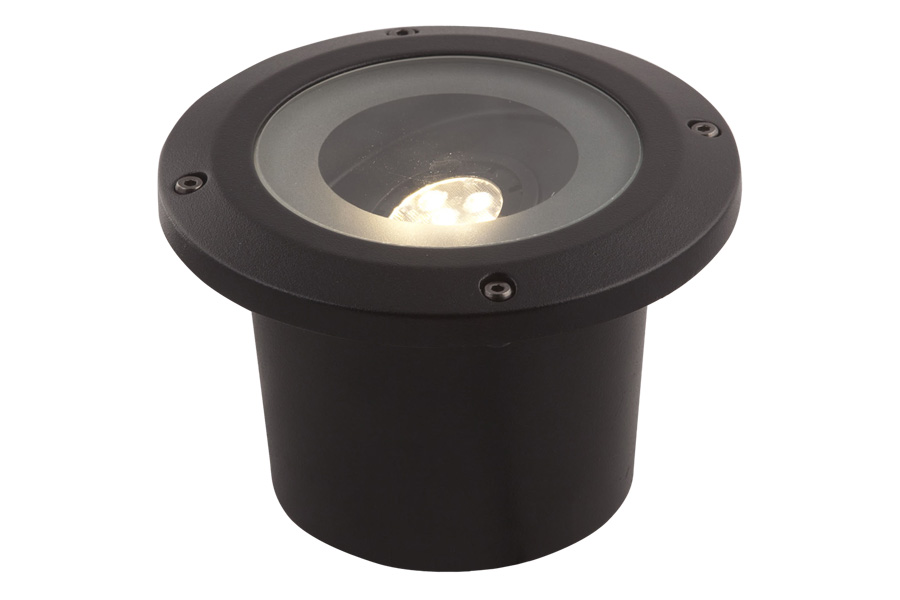 Einbauleuchte NAOS, Ø 160 mm, 110 mm Höhe, 5 W Power-LED Einbauleuchte NAOS, Ø 160 mm, 110 mm Höhe, 5 W Power-LED