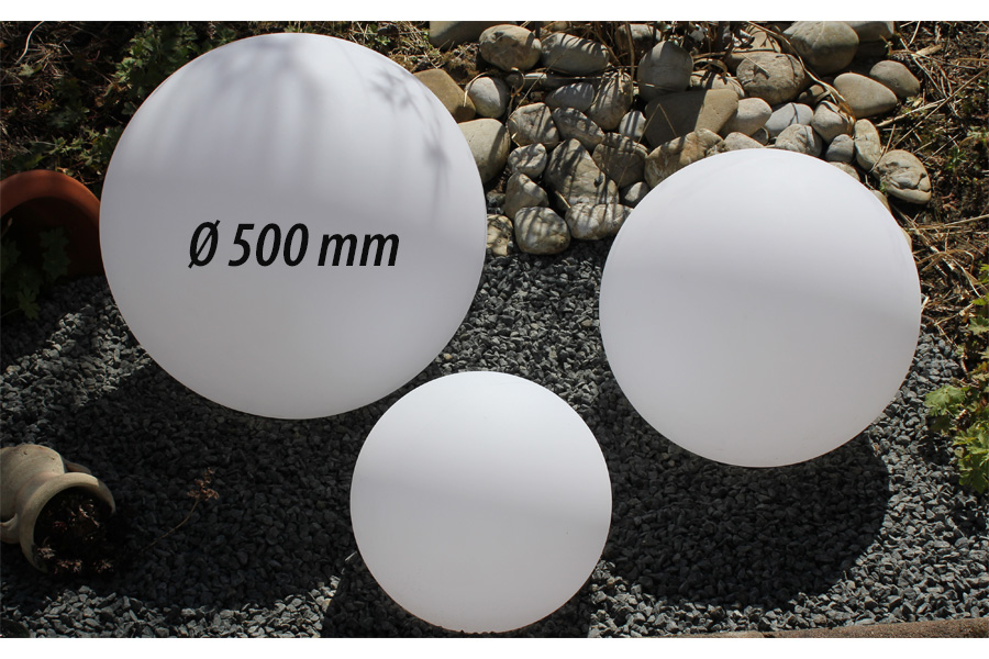 Design-Kugeln Moon 500, Ø 500 mm inkl. Trafo, 2 m Kabel und Fernbedienung Design-Kugeln Moon 500, Ø 500 mm inkl. Trafo, 2 m Kabel und Fernbedienung