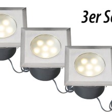 Komplettset Einbauleuchte XENIA - 3er Set = 3x Xenia + Hauptkabel 10 m +Trafo Komplettset Einbauleuchte XENIA - 3er Set = 3x Xenia + Hauptkabel 10 m +Trafo