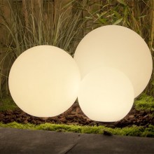 Design-Kugeln Moon Ambiente-Set je 1 Kugel mit Ø 300 mm, 400 mm und 500 mm inkl. Kabel und Fernbedienung Design-Kugeln Moon Ambiente-Set je 1 Kugel mit Ø 300 mm, 400 mm und 500 mm inkl. Kabel und Fernbedienung