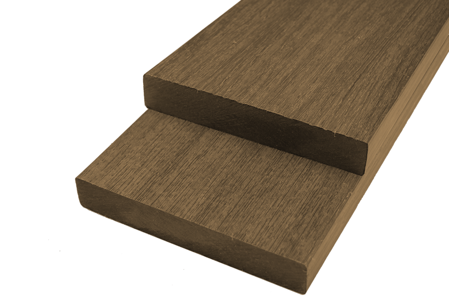 WPC Fassadenholz Glattkantbrett Abschlussprofil massiv, 23 mm (S) x 138 mm (B), Länge: 2,9 m, CEDAR, einseitig strukturiert / einseitig gebürstet glatt WPC Fassadenholz Glattkantbrett Abschlussprofil massiv, 23 mm (S) x 138 mm (B), Länge: 2,9 m, CEDAR, einseitig strukturiert / einseitig gebürstet glatt