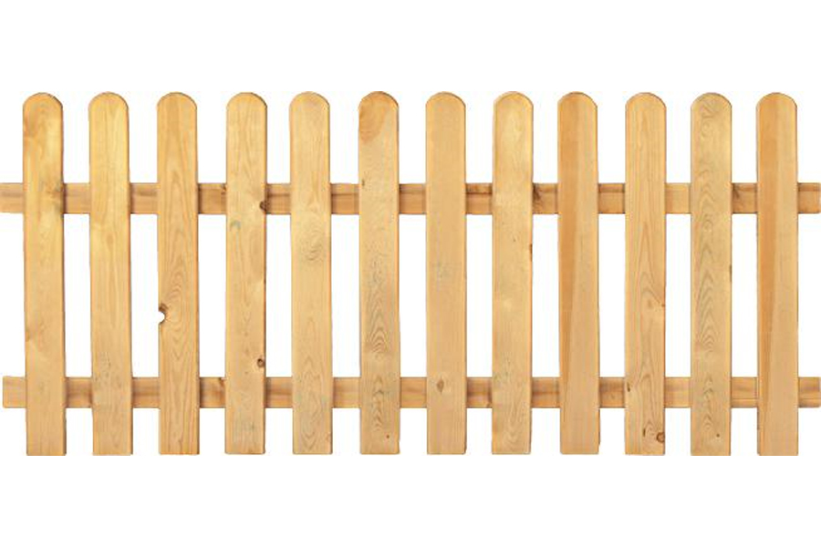 Gartenzaun Holz Kiefer / Fichte 180 x 60 cm (Serie Edewecht) Gartenzaun Holz Kiefer / Fichte 180 x 60 cm (Serie Edewecht)