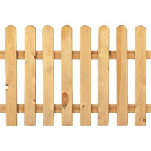 Gartenzaun Holz Kiefer / Fichte 180 x 80 cm (Serie Edewecht) Gartenzaun Holz Kiefer / Fichte 180 x 80 cm (Serie Edewecht)