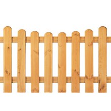 Gartenzaun Holz Kiefer / Fichte Bogen 180 x 80/65 cm (Serie Edewecht) Gartenzaun Holz Kiefer / Fichte Bogen 180 x 80/65 cm (Serie Edewecht)