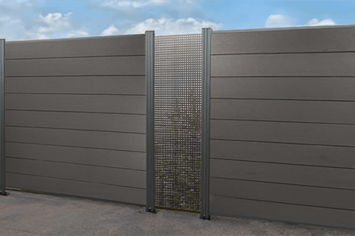 Designelemente für WPC Zaun, Edelstahl, Hochkant 60 cm (Breite) x 180 cm (Höhe), inkl. Befestigungsleiste (Gamma passend für Serie Texel und Norderney) Designelemente für WPC Zaun, Edelstahl, Hochkant 60 cm (Breite) x 180 cm (Höhe), inkl. Befestigungsleiste (Gamma passend für Serie Texel und Norderney)