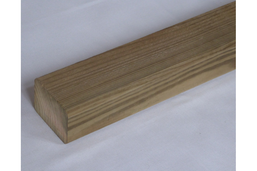 Kiefer KDI Unterkonstruktion, gehobelt, gefast, 45 x 70 mm, 3 m lang Kiefer KDI Unterkonstruktion, gehobelt, gefast, 45 x 70 mm, 3 m lang