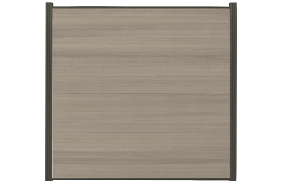 XXXL Premium Komplettset, WPC Coex. Zaun, grau meliert, 20 mm (S) x 1790 mm (B) x 1750 mm (H), Modulares Zaunsystem / Sichtschutz / Steckzaun inkl. Start- und Abschlussprofil (Serie WoodoSylt ohne Pfosten) XXXL Premium Komplettset, WPC Coex. Zaun, grau meliert, 20 mm (S) x 1790 mm (B) x 1750 mm (H), Modulares Zaunsystem / Sichtschutz / Steckzaun inkl. Start- und Abschlussprofil (Serie WoodoSylt ohne Pfosten)
