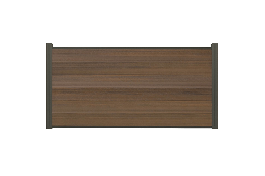 WPC Coex. Zaun Komplettset, teak, 20mm (S) x 1790 mm (B) x 900 mm (H), Modulares Zaunsystem / Sichtschutz / Steckzaun inkl. Start- und Abschlussprofil (Serie WoodoWyk, ohne Pfosten) WPC Coex. Zaun Komplettset, teak, 20mm (S) x 1790 mm (B) x 900 mm (H), Modulares Zaunsystem / Sichtschutz / Steckzaun inkl. Start- und Abschlussprofil (Serie WoodoWyk, ohne Pfosten)