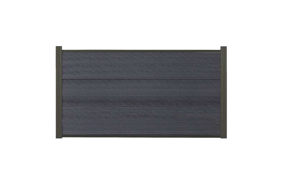 XXXL Premium Komplettset, WPC Coex. Zaun, anthrazit, 20mm (S) x 1790 mm (B) x 900 mm (H), Modulares Zaunsystem / Sichtschutz / Steckzaun inkl. Start- und Abschlussprofil (Serie WoodoSylt, ohne Pfosten) XXXL Premium Komplettset, WPC Coex. Zaun, anthrazit, 20mm (S) x 1790 mm (B) x 900 mm (H), Modulares Zaunsystem / Sichtschutz / Steckzaun inkl. Start- und Abschlussprofil (Serie WoodoSylt, ohne Pfosten)