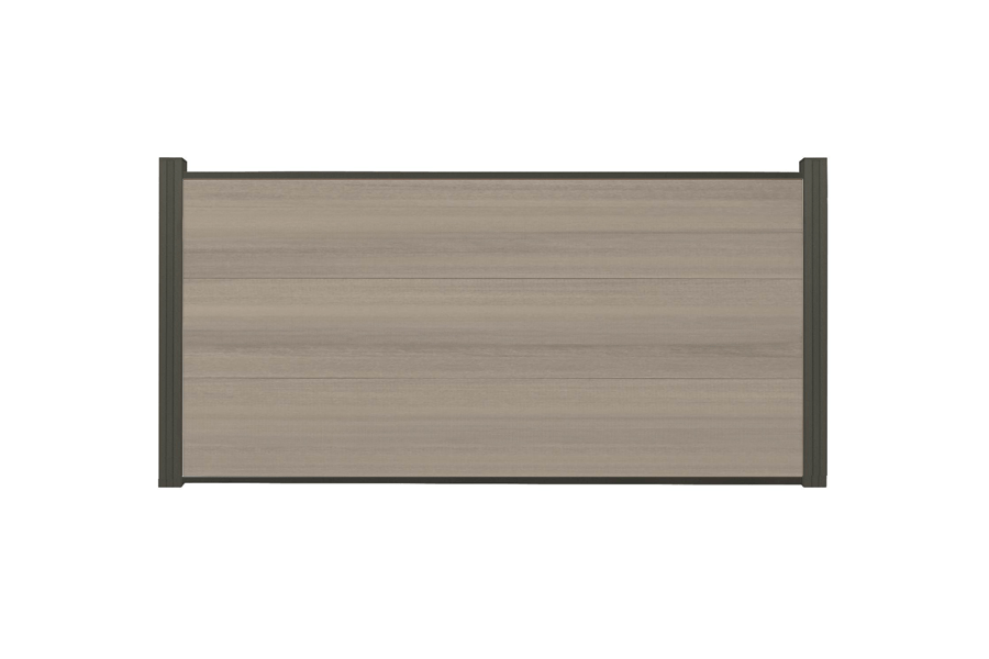 XXXL Premium Komplettset, WPC Coex. Zaun, grau meliert, 20mm (S) x 1790 mm (B) x 900 mm (H), Modulares Zaunsystem / Sichtschutz / Steckzaun inkl. Start- und Abschlussprofil (Serie WoodoSylt, ohne Pfosten) XXXL Premium Komplettset, WPC Coex. Zaun, grau meliert, 20mm (S) x 1790 mm (B) x 900 mm (H), Modulares Zaunsystem / Sichtschutz / Steckzaun inkl. Start- und Abschlussprofil (Serie WoodoSylt, ohne Pfosten)